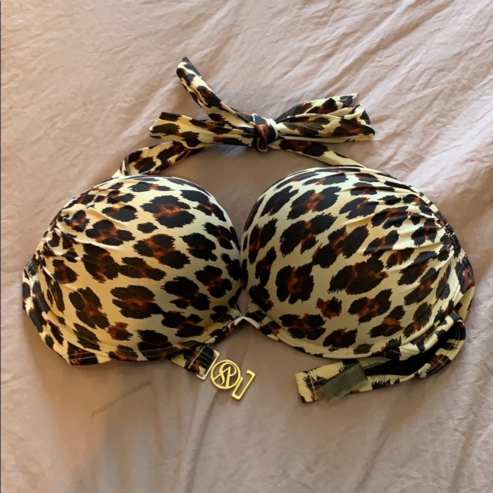 Victoria Secret Bombshell swim top 34d .